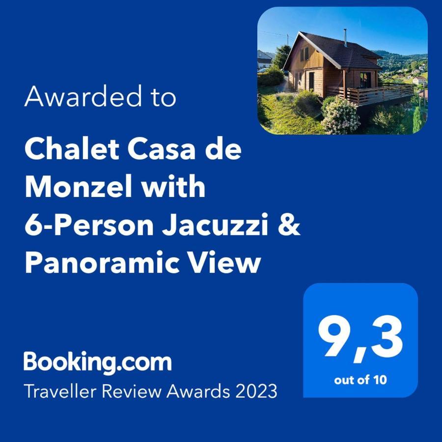 Casa De Monzel With 6-Person Jacuzzi & Panoramic View Villa La Bresse Exterior photo
