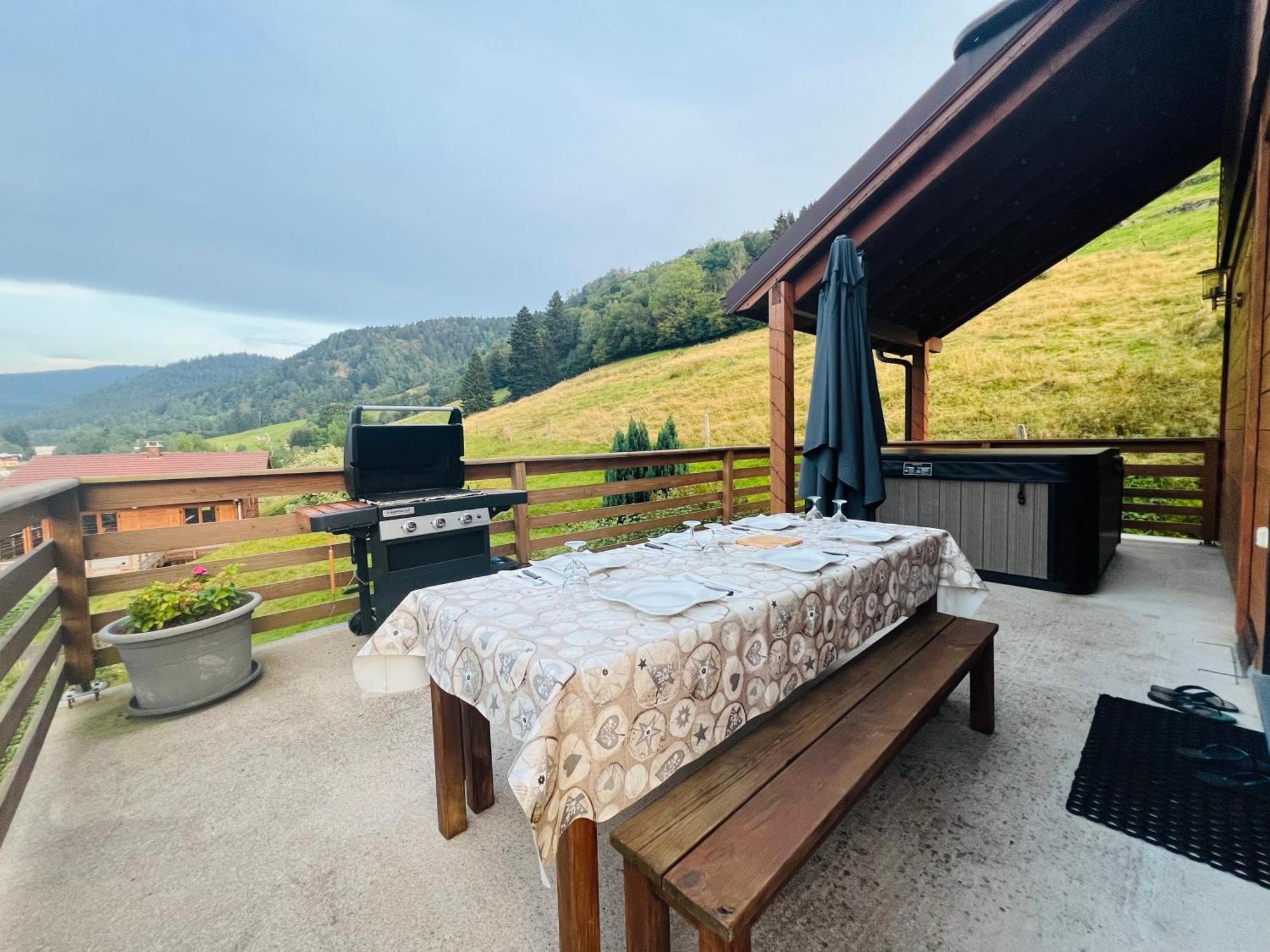 Casa De Monzel With 6-Person Jacuzzi & Panoramic View Villa La Bresse Exterior photo